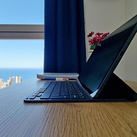 Highrise Apartment With Private Terrace & Sea Views - 34Th Floor Benidorm Eksteriør bilde