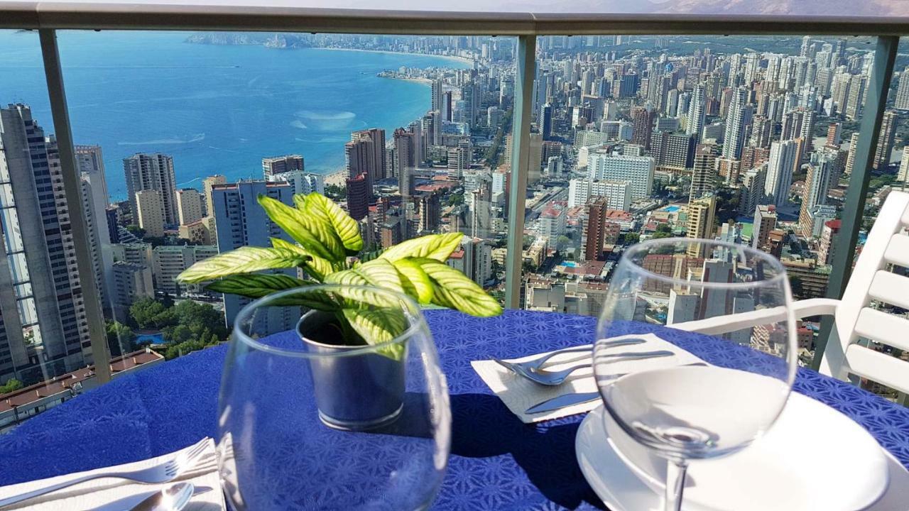 Highrise Apartment With Private Terrace & Sea Views - 34Th Floor Benidorm Eksteriør bilde